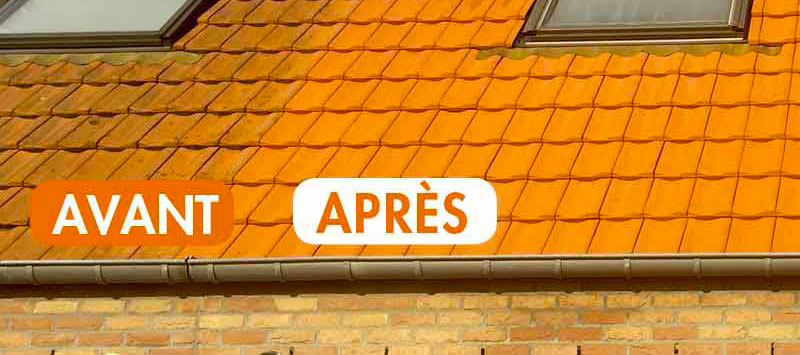 Peinture hydrofuge toiture - LEFT COUVERTURE : couvreur : Peinture hydrofuge toiture :  nettoyage, démoussage traitement anti mousse et peinture hydrofuge toiture dans l'Essonne sur ÉTIOLLES (91) ..